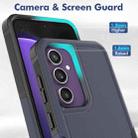 For Samsung Galaxy S24 FE 5G 2 in 1 PC + TPU Phone Case(Dark Blue) - 2