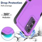 For Samsung Galaxy S24 FE 5G 2 in 1 PC + TPU Phone Case(Purple) - 3
