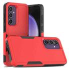 For Samsung Galaxy S24 FE 5G 2 in 1 PC + TPU Phone Case(Red) - 1