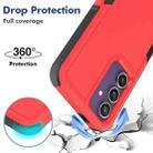For Samsung Galaxy S24 FE 5G 2 in 1 PC + TPU Phone Case(Red) - 3