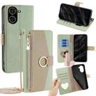 For Redmi A5 4G 171.7mm Crossbody Litchi Texture Leather Phone Case(Green) - 1