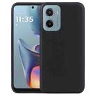 For Motorola Moto E15 10pcs TPU Phone Case(Black) - 1