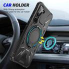 For Samsung Galaxy S25 5G MagSafe Magnetic Shockproof Phone Case with Ring Holder(Black) - 2