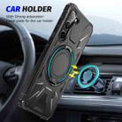 For Samsung Galaxy S25+ 5G MagSafe Magnetic Shockproof Phone Case with Ring Holder(Black) - 2
