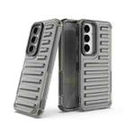 For Samsung Galaxy S25 5G High Transparency TPU Hybrid PC Airbag Phone Case(Transparent Black) - 1