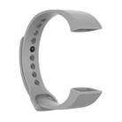 For Xiaomi Redmi Silicone Sports Watch Band(Light Gray) - 2