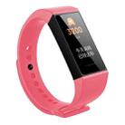 For Xiaomi Redmi Silicone Sports Watch Band(Pink) - 1