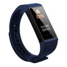 For Xiaomi Redmi Silicone Sports Watch Band(Navy Blue) - 1