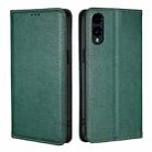 For Fujitsu Arrows We2 Gloss Oil Solid Color Magnetic Leather Phone Case(Green) - 1