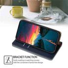 For Rakuten Hand 5G Gloss Oil Solid Color Magnetic Leather Phone Case(Black) - 3