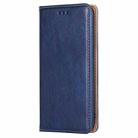 For Rakuten Hand 5G Gloss Oil Solid Color Magnetic Leather Phone Case(Blue) - 2
