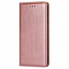 For Redmi Note 14 Pro 5G Gloss Oil Solid Color Magnetic Leather Phone Case(Rose Gold) - 2