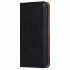 For Redmi Note 14S 4G Gloss Oil Solid Color Magnetic Leather Phone Case(Black) - 2