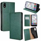 For ZTE Kantan Sumaho 4 A402ZT Gloss Oil Solid Color Magnetic Leather Phone Case(Green) - 1