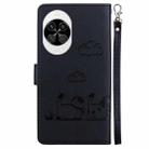 For Huawei nova 14 Cute Cats RFID Leather Phone Case(Black) - 3