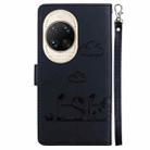 For Huawei nova 14 Ultra Cute Cats RFID Leather Phone Case(Black) - 3
