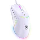 ONIKUMA CW929 RGB 6400DPI Wired Mouse(White) - 2