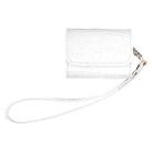 For AirPods Pro 2 Crocodile Texture Earphones Protective Case(White) - 1