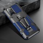 For Samsung Galaxy A71 5G Armor Warrior Shockproof PC + TPU Protective Case(Blue) - 1