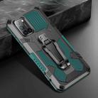 For Samsung Galaxy A71 5G Armor Warrior Shockproof PC + TPU Protective Case(Army Green) - 1