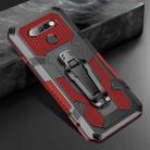 For LG Stylo 6 Armor Warrior Shockproof PC + TPU Protective Case(Red) - 1