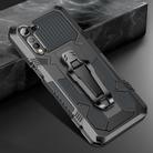For OPPO Realme 6 Armor Warrior Shockproof PC + TPU Protective Case(Grey) - 1
