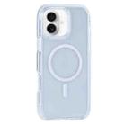 For iPhone 16 Plus Vacuum Airbag Y2 Series Transparent MagSafe Magnetic Phone Case(Transparent) - 1