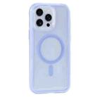 For iPhone 13 Pro Max Vacuum Airbag Y2 Series Transparent MagSafe Magnetic Phone Case(Lilac) - 1