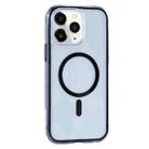 For iPhone 11 Pro Max Vacuum Airbag Y2 Series Transparent MagSafe Magnetic Phone Case(Black) - 1