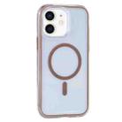 For iPhone 11 Vacuum Airbag Y2 Series Transparent MagSafe Magnetic Phone Case(Bronze) - 1