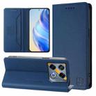 For Infinix GT 20 Pro 5G RC01 Dual-Folded Magnetic Suction RFID Leather Phone Case(Dark Blue) - 1