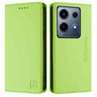 For Infinix Note 30 VIP RC01 Dual-Folded Magnetic Suction RFID Leather Phone Case(Grass Green) - 2