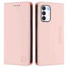 For Infinix Zero 5G 2023 RC01 Dual-Folded Magnetic Suction RFID Leather Phone Case(Pink) - 2