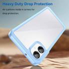 For Samsung Galaxy A06 5G Colorful Series Acrylic Hybrid TPU Phone Case(Blue) - 3