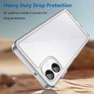 For Samsung Galaxy A06 5G Colorful Series Acrylic Hybrid TPU Phone Case(Transparent) - 3