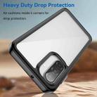 For Samsung Galaxy A17 5G Colorful Series Acrylic Hybrid TPU Phone Case(Black) - 3