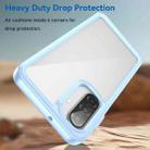 For Samsung Galaxy A17 5G Colorful Series Acrylic Hybrid TPU Phone Case(Blue) - 3