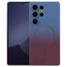 For Samsung Galaxy S25 Ultra 5G Liquid TPU Silicone Gradient MagSafe Phone Case(Blue Purple) - 1