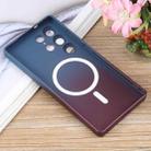 For Samsung Galaxy S25 Ultra 5G Liquid TPU Silicone Gradient MagSafe Phone Case(Blue Purple) - 3