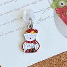 For Micro USB Christmas Series Dust Plug(Star Snowman) - 1