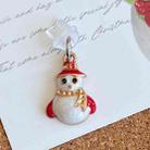 For Micro USB Christmas Series Dust Plug(Snowman with Red Hat) - 1