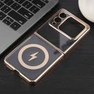 For Huawei nova Flip 6D Glossy Electroplated PC MagSafe Phone Case(Desert Gold) - 2