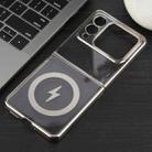 For Huawei nova Flip 6D Glossy Electroplated PC MagSafe Phone Case(Titanium Gray) - 2