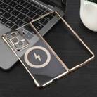 For Honor Magic Vs3 6D Glossy Electroplated PC MagSafe Phone Case(Desert Gold) - 2