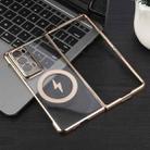 For Honor Magic Vs2 6D Glossy Electroplated PC MagSafe Phone Case(Desert Gold) - 2