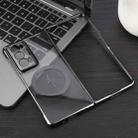 For Honor Magic Vs2 6D Glossy Electroplated PC MagSafe Phone Case(Meteorite Black) - 2