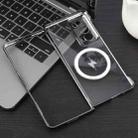 For Honor Magic Vs2 6D Glossy Electroplated PC MagSafe Phone Case(Meteorite Black) - 3