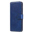 For iPhone 12 / 12 Pro Classic Calf Texture PU + TPU Horizontal Flip Leather Case, with Holder & Card Slots & Wallet(Blue) - 3