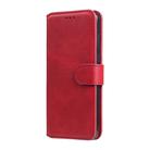 For iPhone 12 Pro Max Classic Calf Texture PU + TPU Horizontal Flip Leather Case, with Holder & Card Slots & Wallet(Red) - 3