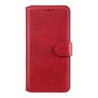 For LG K61 Classic Calf Texture PU + TPU Horizontal Flip Leather Case, with Holder & Card Slots & Wallet(Red) - 2